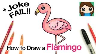 How to Draw a Flamingo [upl. by Martyn936]