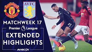 Manchester United v Aston Villa  PREMIER LEAGUE HIGHLIGHTS  112021  NBC Sports [upl. by Illona]