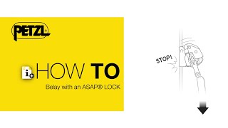 HOW TO Belay with ASAP®LOCK [upl. by Atniuq]