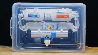 DIY Portable Water Purifier at Home II Low Cost II [upl. by Sidell860]