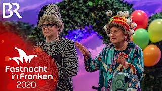 Heißmann amp Rassau als Witwen  Fastnacht in Franken 2020  Veitshöchheim  BR Kabarett amp Comedy [upl. by Ahsinuq]