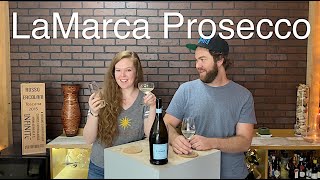 Tasting Wine reviews LaMarca Prosecco [upl. by Lishe]