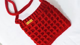 🌈Bolso Cartera 3 PARA EL DIARIO Tejido a Crochet😍 [upl. by Laeno677]