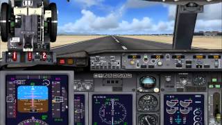 Guida Volo IFR su Flight Simulator X in Italiano  parte 3 Rullaggio Decollo e Navigazione [upl. by Allicserp]