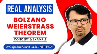 Real Analysis  Bolzano Weierstrass Theorem  Proof [upl. by Allenaj737]