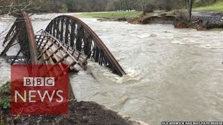 Storm Desmond flooding Footage from the public  BBC News [upl. by Ahern]