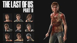 The Last of Us 2 Unlocked All Characters Models  Showcase InDepth Details [upl. by Kirby522]