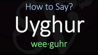 How to Pronounce Uyghur CORRECTLY Meaning amp Pronunciation [upl. by Cicily]