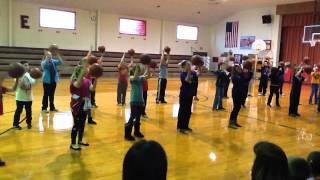 5th Grade Music  Eye of the Tiger  Windom Elementary Windom KS [upl. by Doran]