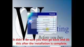 Panasonic KXMB1520 Software Installation [upl. by Aidualk114]