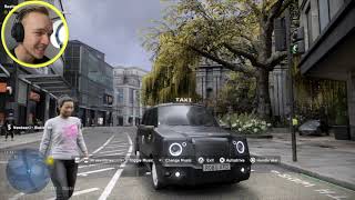 London Taxi Driver PLAYS Watch Dogs Legion [upl. by Bondon]