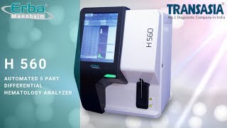 H 560 Automated 5 Part Differential Hematology Analyzer [upl. by Reel]