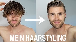 Haarstyling TUTORIAL für Männer ● Mein aktuelles HAARSTYLING  DANIEL KORTE [upl. by Alesi]