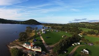 Waterside Farm Pooley Bridge Ullswater Aerial Shots [upl. by Spiros]