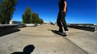 HOW TO FRONTSIDE FLIP THE EASIEST WAY TUTORIAL [upl. by Yroc]