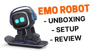 Emo Robot With A Skateboard UNBOXING SETUP and REVIEW [upl. by Asil]