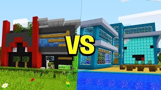 Skeppy vs BadBoyHalo MILLIONAIRE House Battle  Minecraft [upl. by Harifaz]