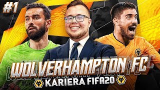 FIFA 20  KARIERA WOLVES 1  PIĘKNY POCZĄTEK [upl. by Ziwot]