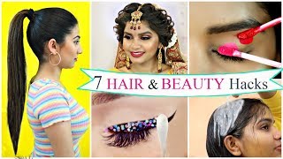 7 HAIR amp BEAUTY HACKS You Must Try  Anaysa [upl. by Hennie180]