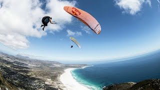 Extreme Freestyle Paragliding Tricks with Marvin Ogger [upl. by Haelak]