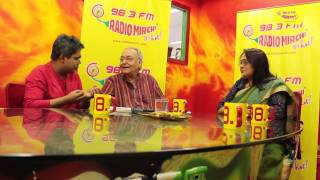 Soumitra Chattopadhyay with RJ Mir at Mirchi [upl. by Mose542]