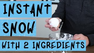 How to Make Instant Snow [upl. by Isabella]