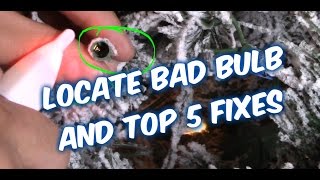 EASY WAYS HOW TO FIX CHRISTMAS STRING LIGHTS  BULBS [upl. by Soren]