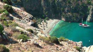 Kelebekler vadisi Butterfly valley Ölüdeniz Fethiye 1080p [upl. by Kaia847]