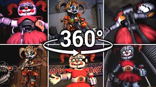 Circus Baby  All Voicelines with Subtitles  Ultimate Custom Night [upl. by Einohtna]