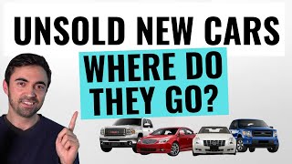 What Happens to Unsold New Cars And How to Get a Deal On One [upl. by Moriyama]