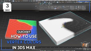 Quickbit  Vertex Colors in 3DS Max [upl. by Nicolau]