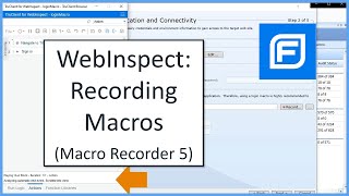 WebInspect Recording Macros in Macro Recorder 5 [upl. by Ellegna]