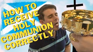 Holy Communion Etiquette  How do you recieve Communion properly [upl. by Tad]