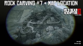 Rock Carving 7  Roanoke Ridge  Red Dead Redemption  Map Location [upl. by Viki]