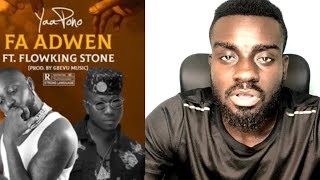 Yaa Pono ft FlowKing Stone  Fa Adwen  Indirect Diss to Amerado Decoding [upl. by Algy]