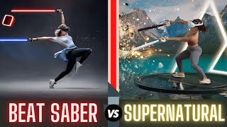 Beat Saber vs Supernatural  Which is the better workout [upl. by Sivat]