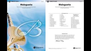 Malegueña arr Michael Story  Score amp Sound [upl. by Possing]