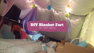 DIY Blanket Fort For Adults [upl. by Engvall]