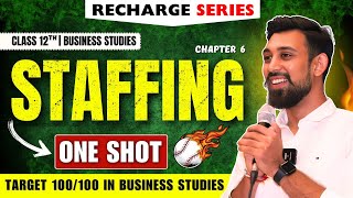 Recharge Chapter 6  Staffing  Class 12  Business Studies  Boards 2025 [upl. by Guyon]