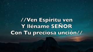 VEN ESPIRITU VEN  PISTA KARAOKE [upl. by Saretta]