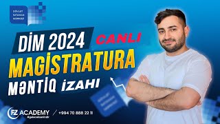 QƏBUL 2024  Magistratura suallarının izahı [upl. by Bud266]