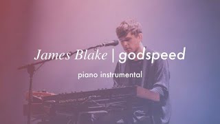 James Blake Frank Ocean  Godspeed  Piano Instrumental Karaoke amp Lyrics [upl. by Banyaz]