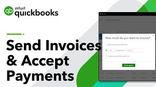 Send Invoices Anywhere amp Easily Accept Payments  QuickBooks Online [upl. by Robbie946]