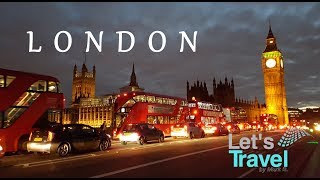 London  City Tour 4K  Lets Travel [upl. by Pernas]