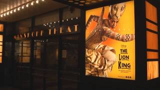 Minskoff Theatre On Broadway Home Of The Lion King [upl. by Freytag]