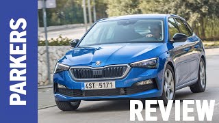 Skoda Scala 2019 First Drive  How close is it to the VW Golf [upl. by Ainimre639]