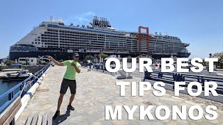 Visiting Mykonos on Your Own from the Cruise Pier [upl. by Ramak]