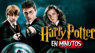 HARRY POTTER Toda la Saga Resumen EN MINUTOS [upl. by Aicercul]