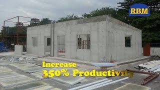 Latest concrete house in 2 days [upl. by Kered]