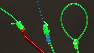 Fishing Knot Skills  6 Best Fishing Knots For Beginners [upl. by Mehelhteb]